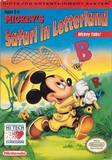 Mickey's Safari in Letterland (Nintendo Entertainment System)